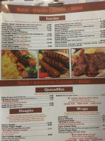 Al-sham 4 menu
