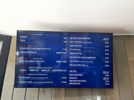 Oscar's Mexican Seafood menu