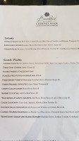 Burntshirt Bistro And Tasting Room menu