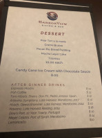 Noyo Harbor Inn, And Tavern menu