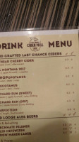 Last Chance Pub Cider Mill menu