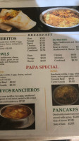 Papa Nachos Mexican Grill food