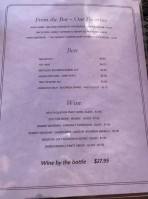The Blacksburg Tavern menu