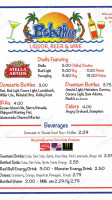 Bobalu's Southern Cafe menu