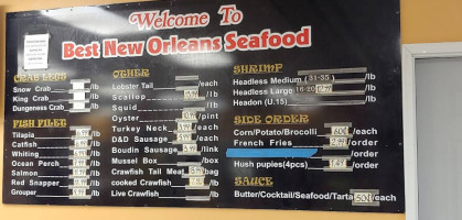 New Orleans Seafood inside