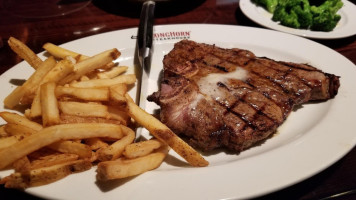 Longhorn Steak House food