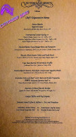 Victoria Albert's menu