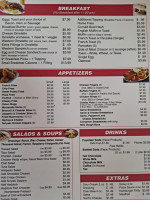 Jo’s Diner And Pizzeria menu
