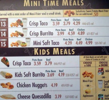 Taco Time Nw menu