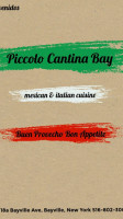 Piccolo Cantina Bay menu