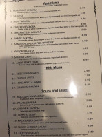 India Oven Fine Indian menu