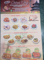 China King Restaurent menu