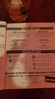 The Sidecar Supper Club menu