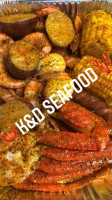 K&d Seafood inside