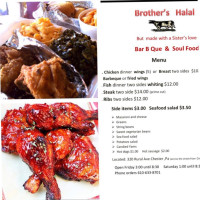 Brother's Halal. Bbq Soul Food food