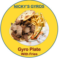 Nicky's Gyros inside