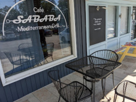 Cafe Sababa Mediterranean Grill inside