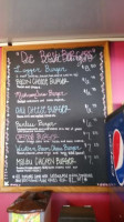 Blusterys menu