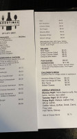 Kesterson's Good Times Inc. menu