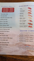 Izumi Express menu
