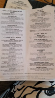 Chayz Lounge menu