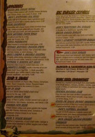 Jack's Steak House menu