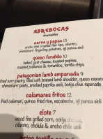 Jesus Latin Grill Tequila menu