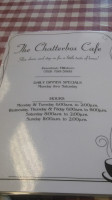 Chatterbox Cafe menu