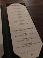 Henry menu