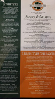 West Dublin Pub menu