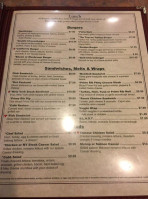 Sierra Cafe menu
