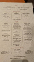 Miele's menu