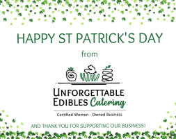 Unforgettable Edibles Catering food