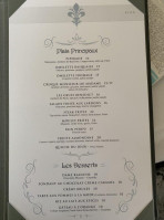 La Provence menu