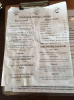 Hired Hand Brewing Co. menu