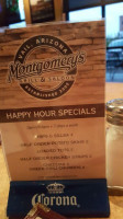Montgomery's Grill Saloon food