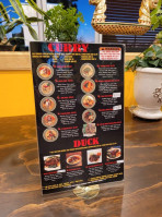 Maya Thai House menu