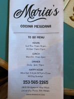 Maria's Cocina Mexicana inside