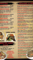 Alejandro’s Mexican Grill menu