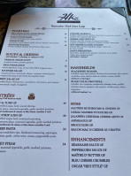 Hk's Restaurant And Bar menu