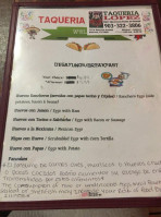 Taqueria Lopez menu