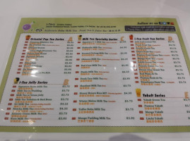 I-tea Castro Valley menu