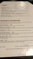 Capitol Bistro menu