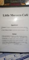 Little Morocco Cafe menu