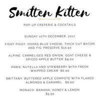 Smitten Kitten menu