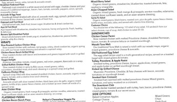 The Beancounter Coffeehouse Drinkery menu