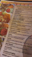 Hidalgo menu