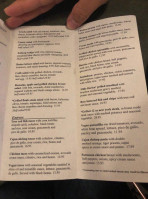 Tin Theater Bar And Restaurant menu