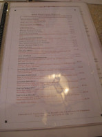 Malibu Diner menu