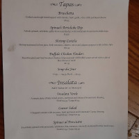 Foggy Goggle Osteria menu